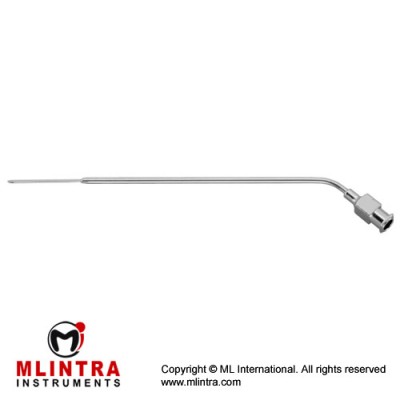 Tonsil Needle Tapered Tip - With Luer Lock Connection Stainless Steel, Needle Diameter 0.65 mm Ø Tonsil Needle Tapered Tip - With Luer Lock Connection Stainless Steel, Needle Diameter 0.65 mm Ø